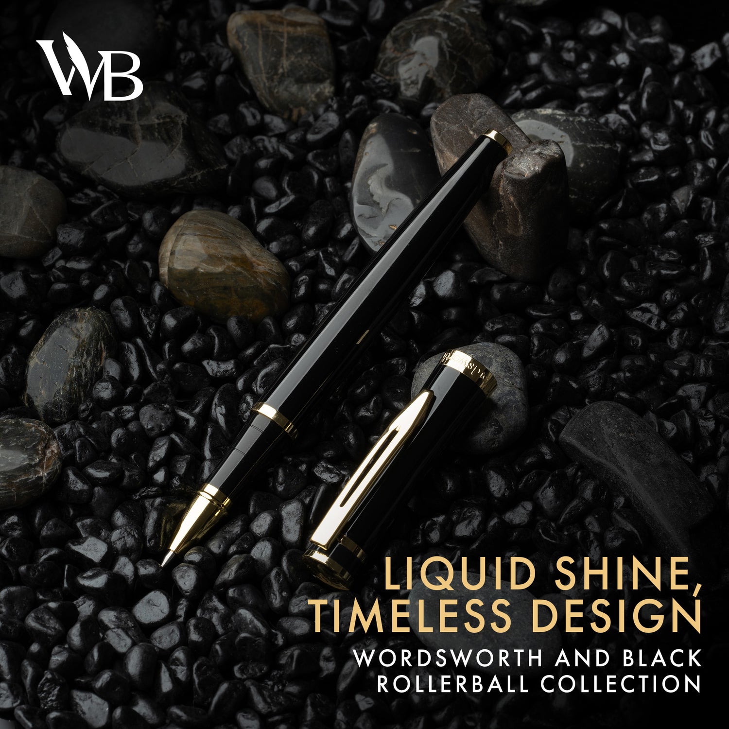ERUDITE ROLLERBALL PEN METAL - GIFT BOX