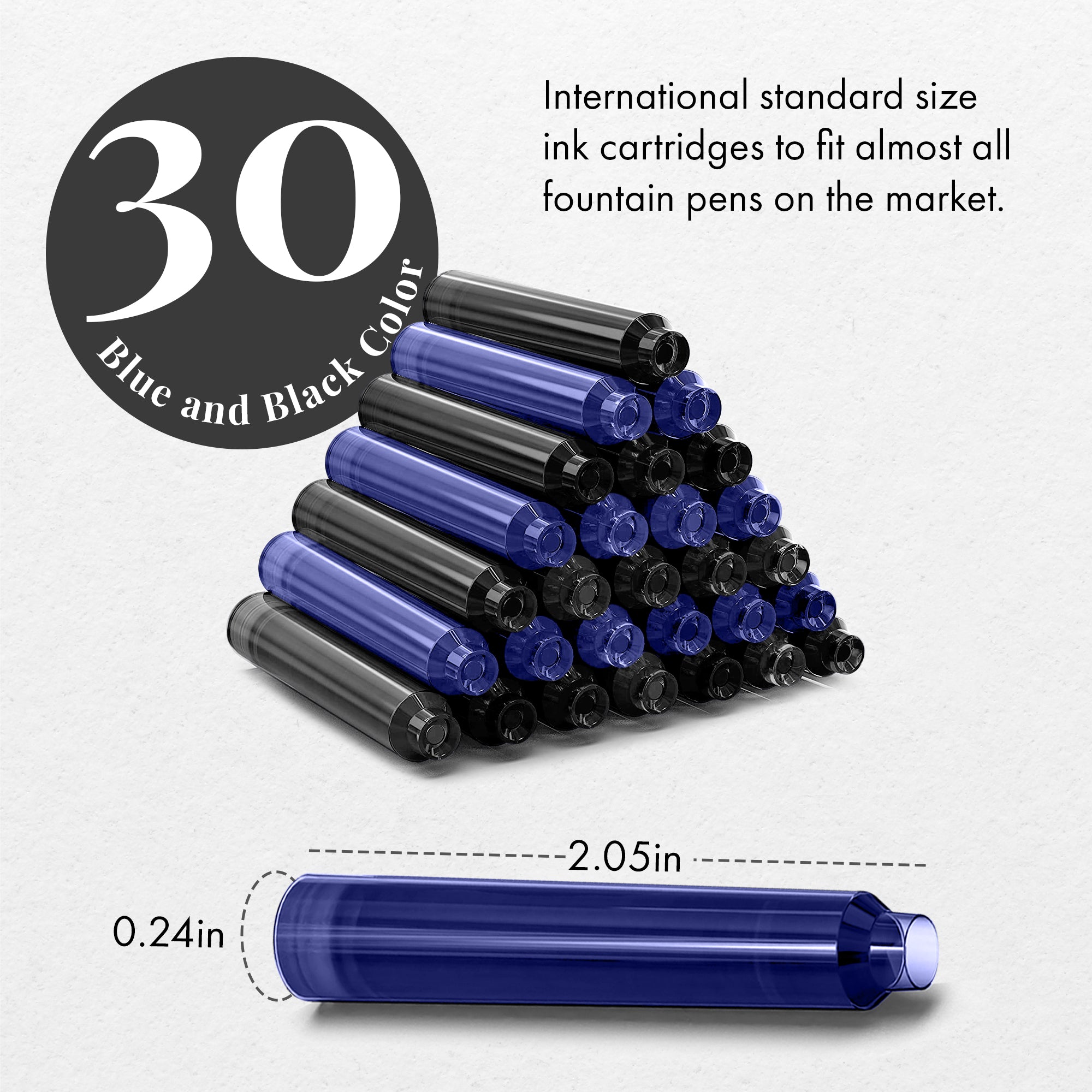 SCRIVI Ink Cartridges- 30 Pack
