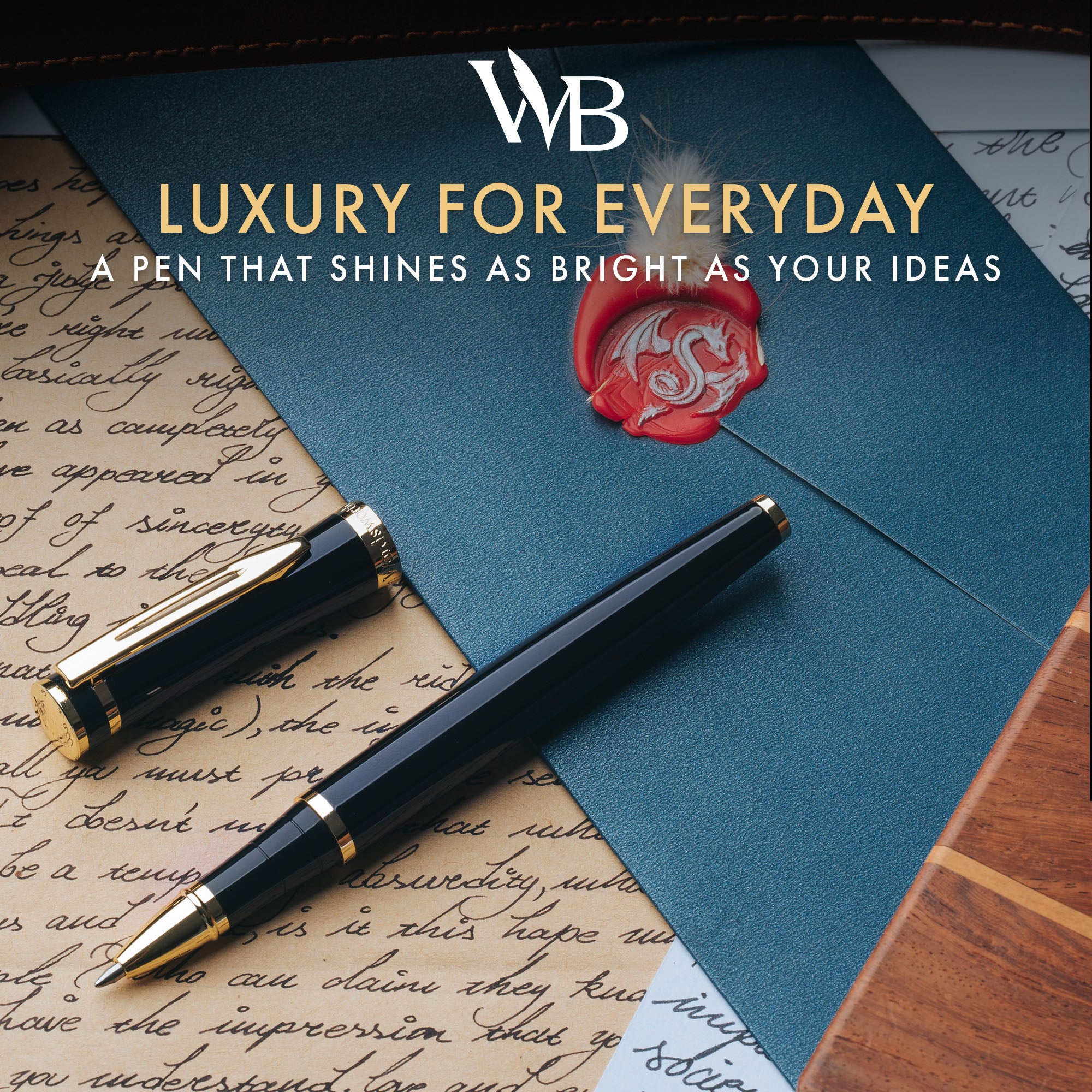 ERUDITE ROLLERBALL PEN METAL - GIFT BOX