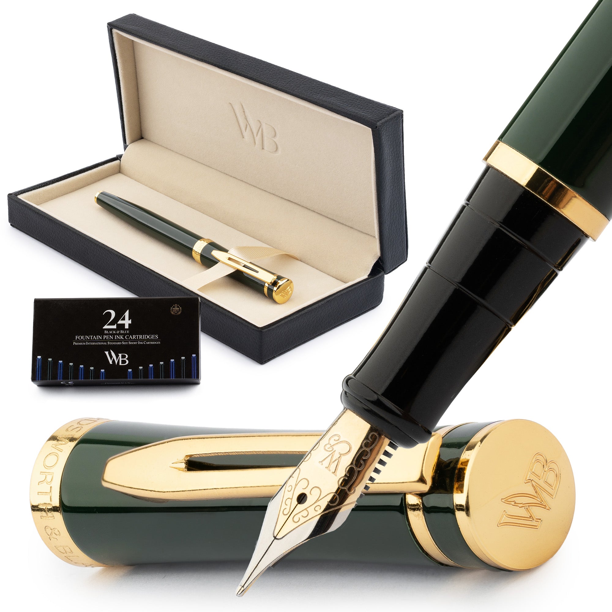 Erudite Fountain Pen Set