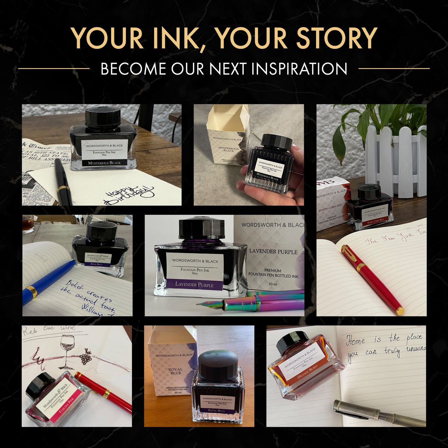 Fountain Pen Ink Bottle