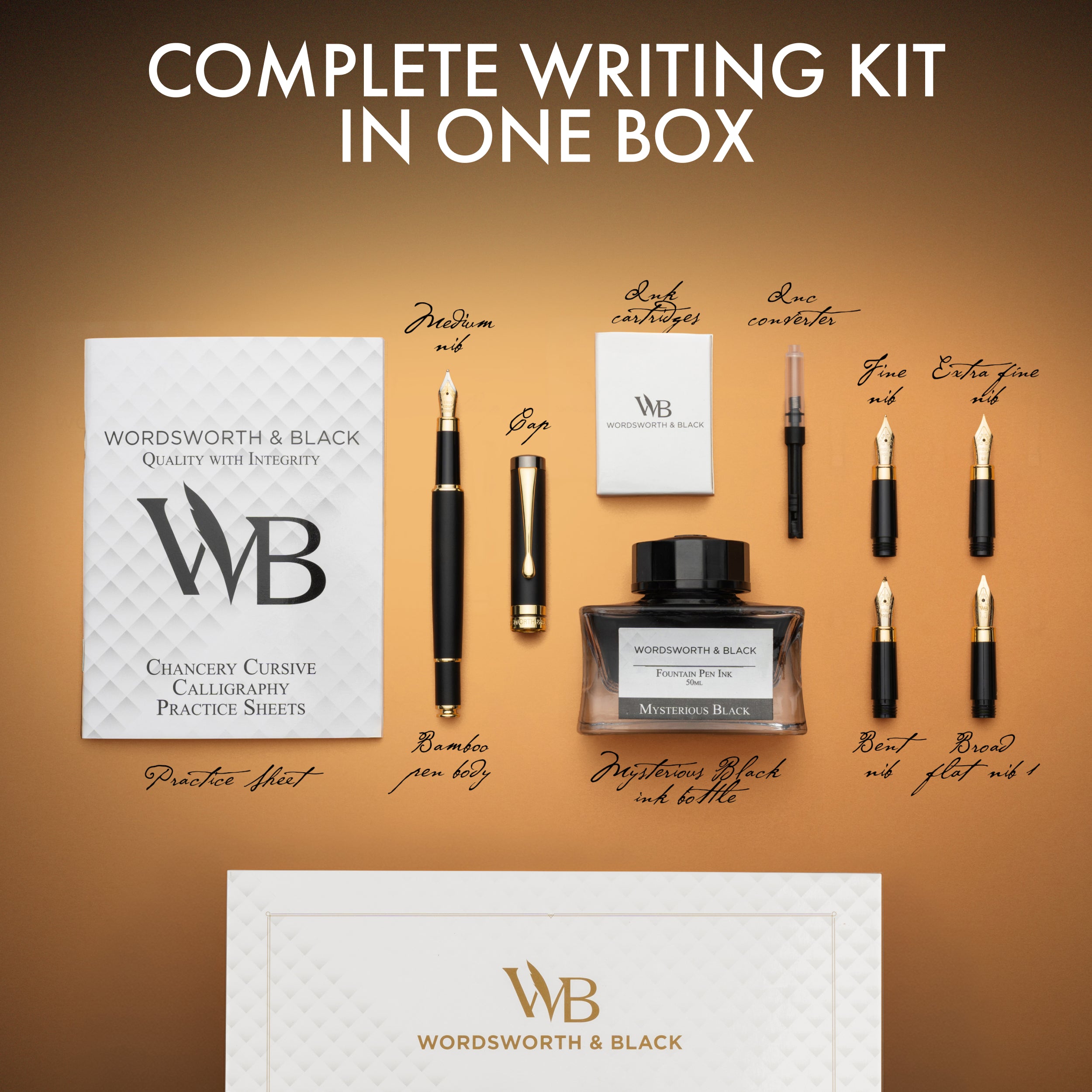 CREST FOUNTAIN PEN GIFT SET