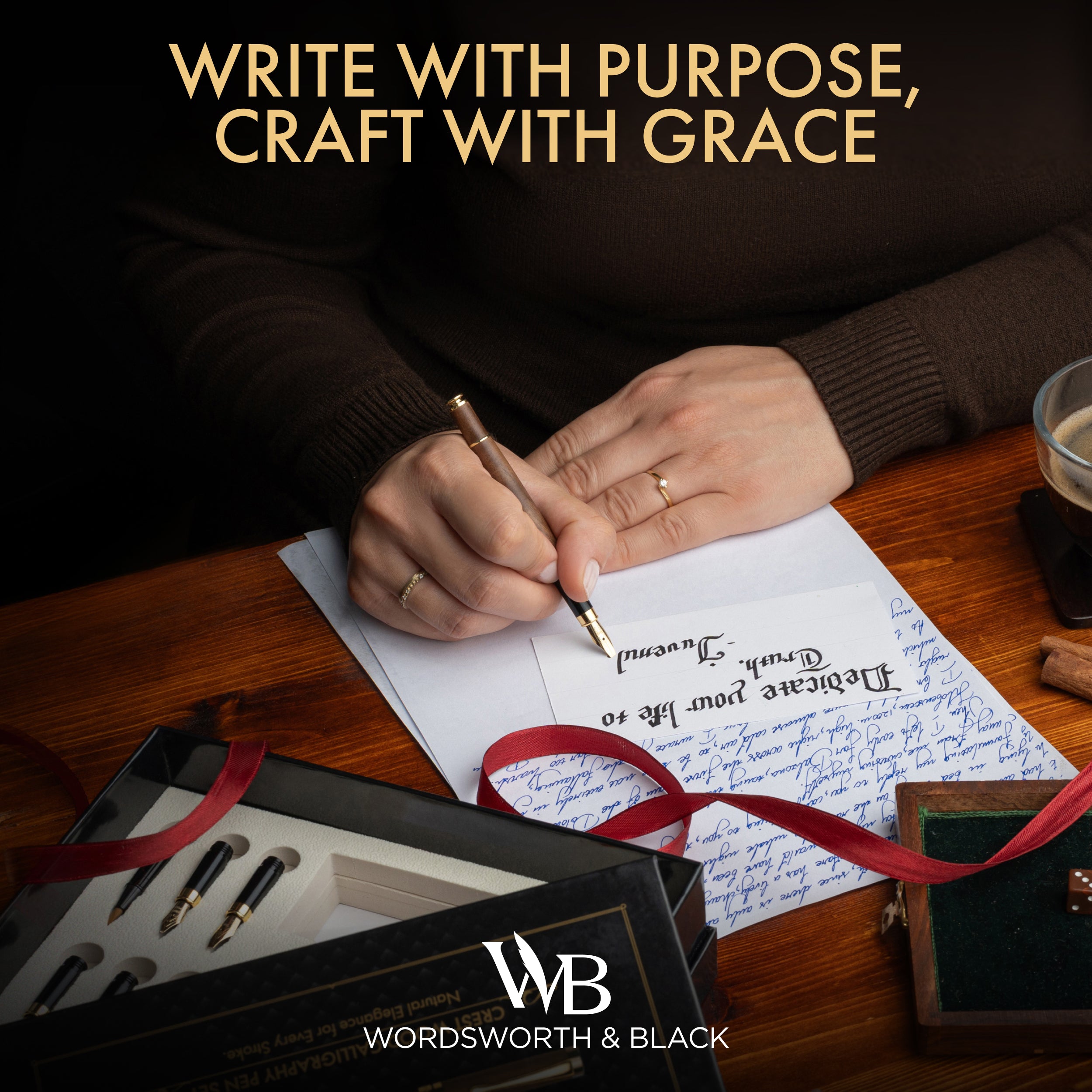 CREST CALLIGRAPHY PEN GIFT SET