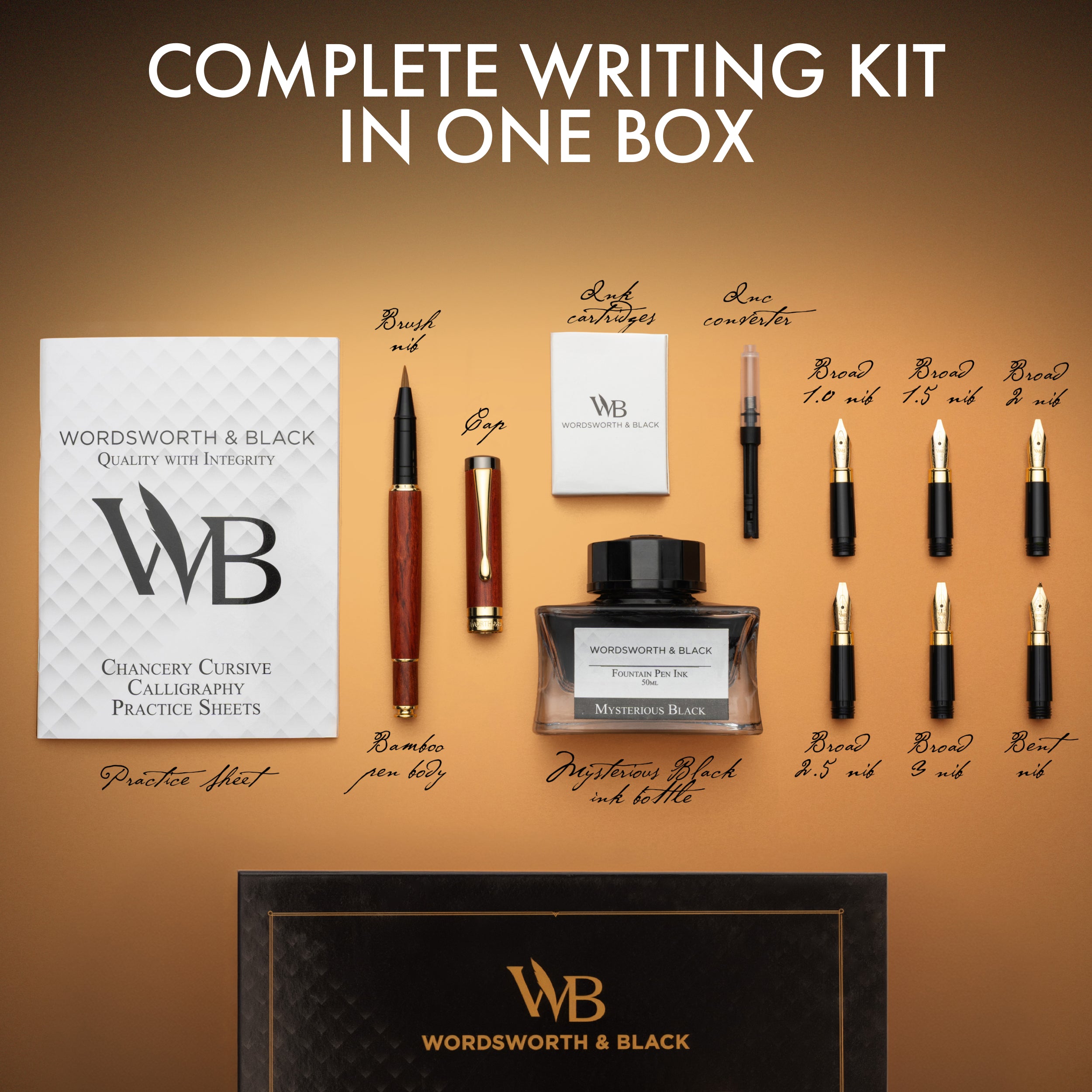 CREST CALLIGRAPHY PEN GIFT SET