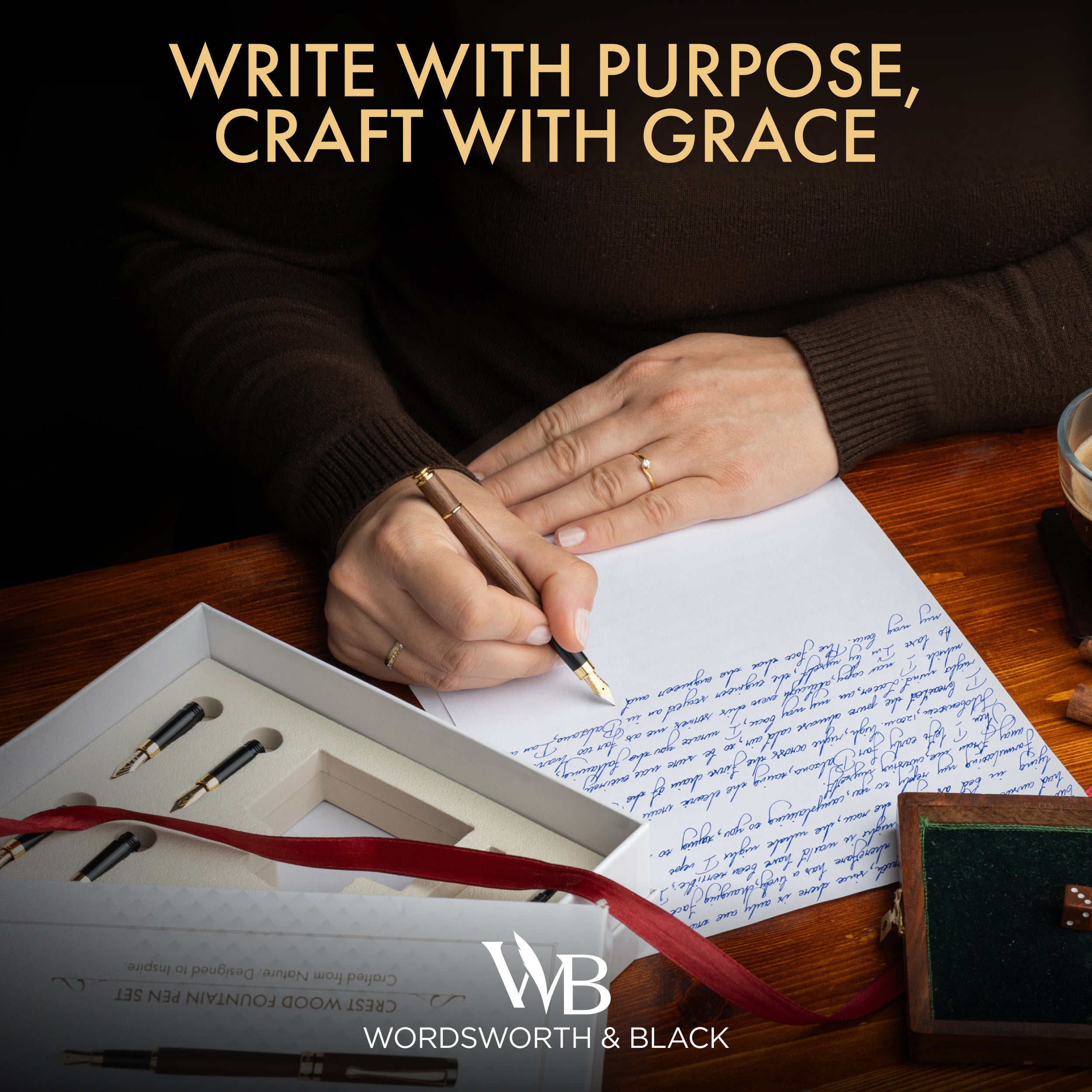 CREST FOUNTAIN PEN GIFT SET