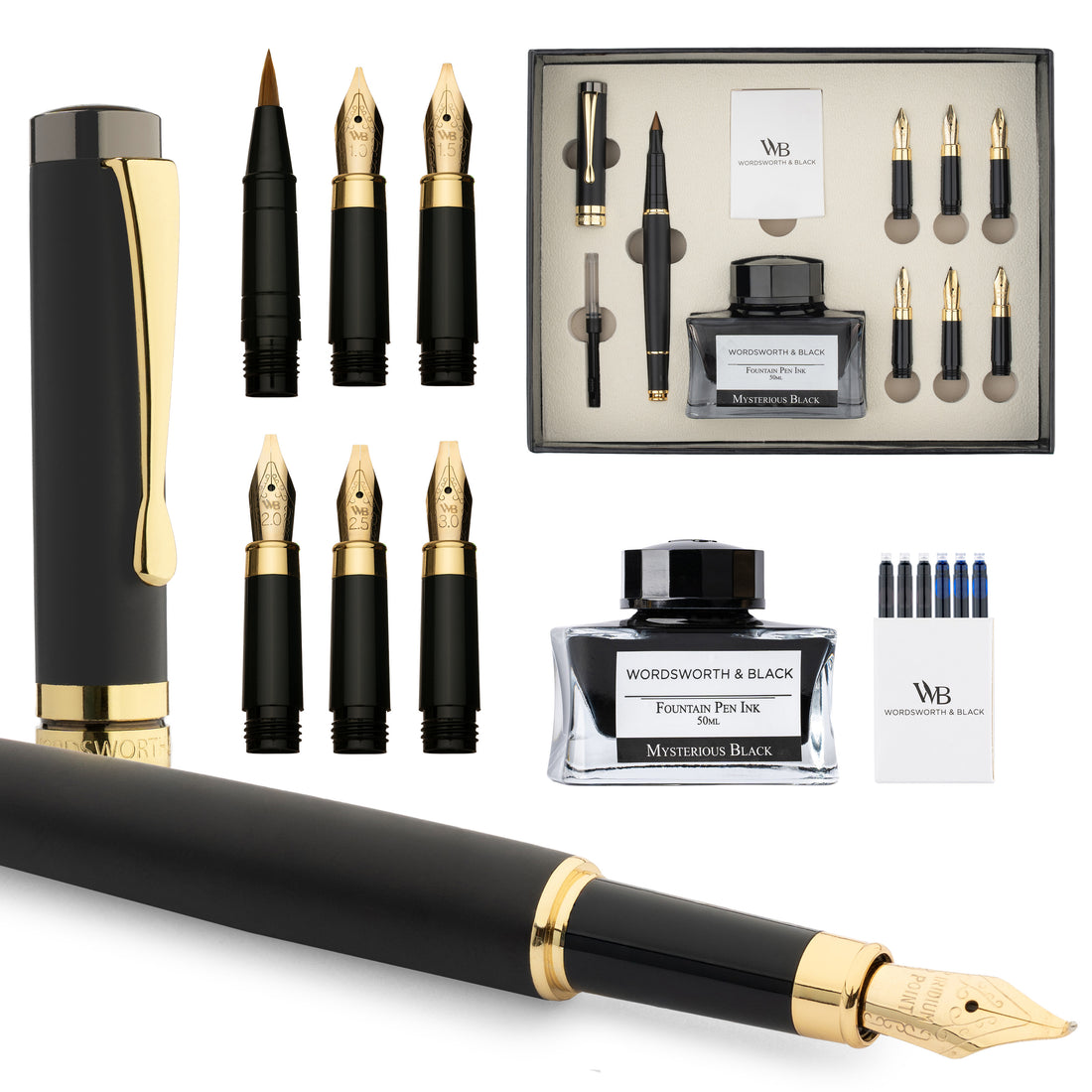 Crest Calligraphy Pen Gift Set