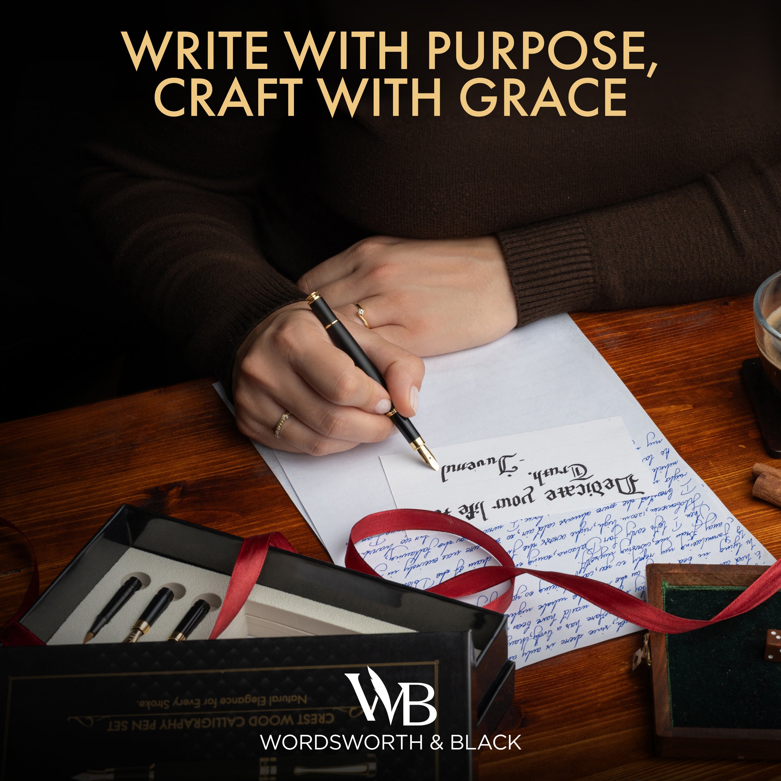 CREST CALLIGRAPHY PEN GIFT SET