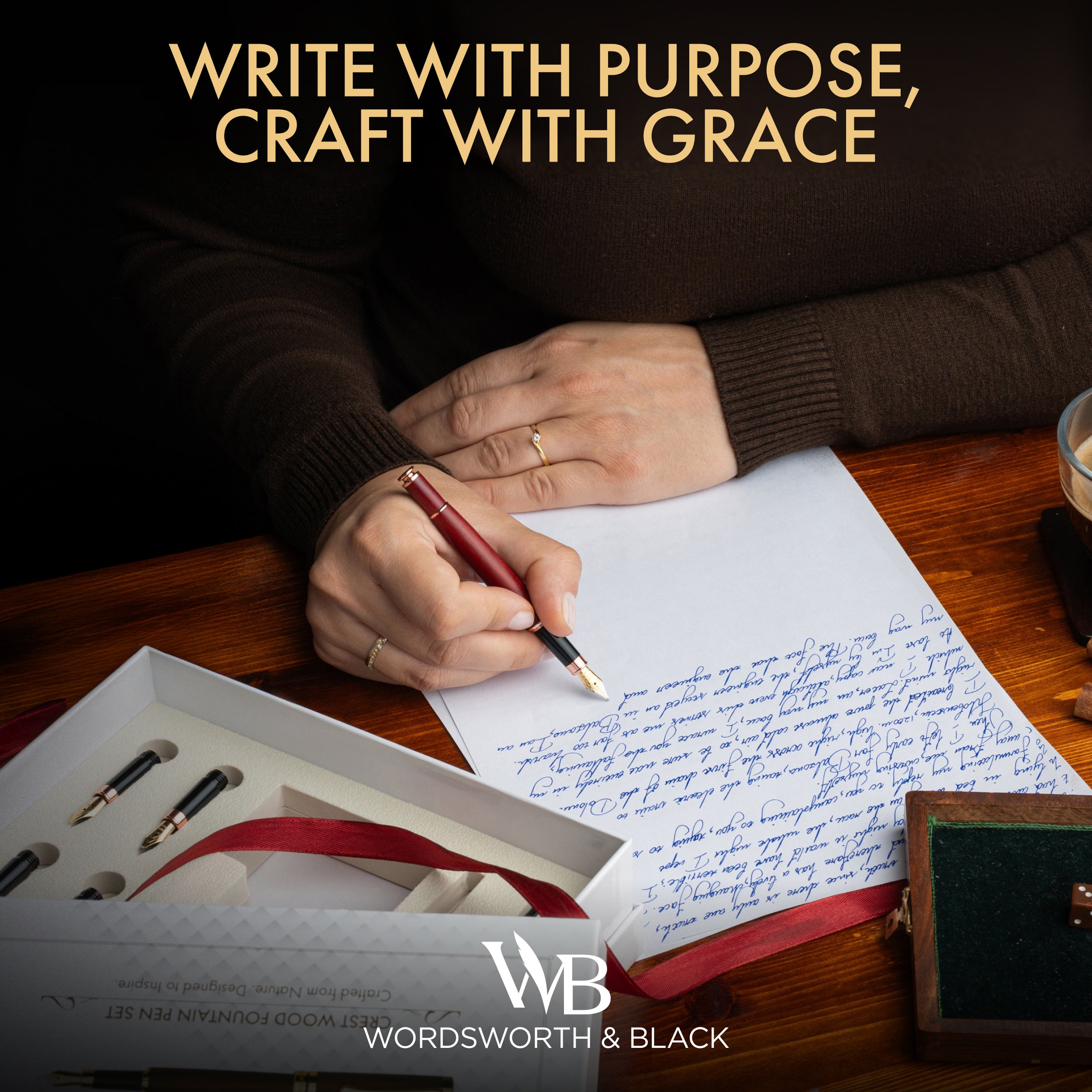 CREST FOUNTAIN PEN GIFT SET