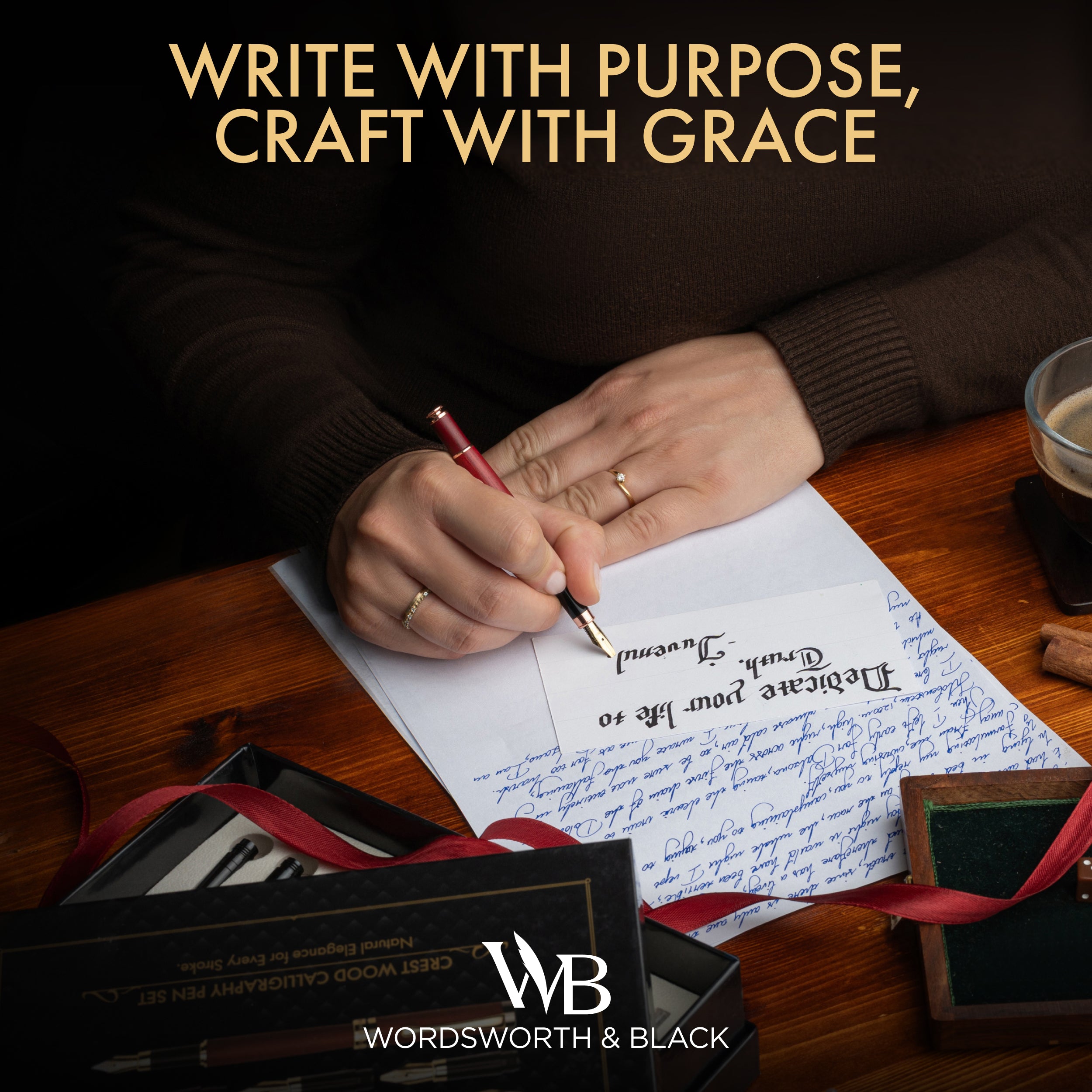 CREST CALLIGRAPHY PEN GIFT SET