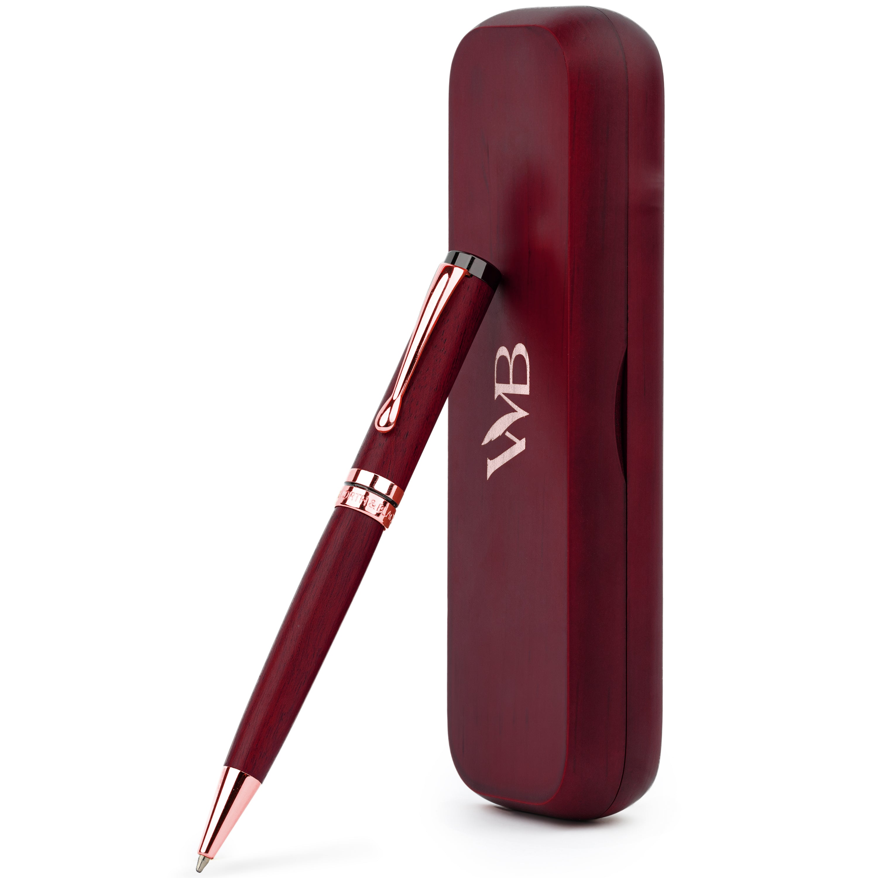 CREST BALLPOINT PEN WOOD - GIFT BOX