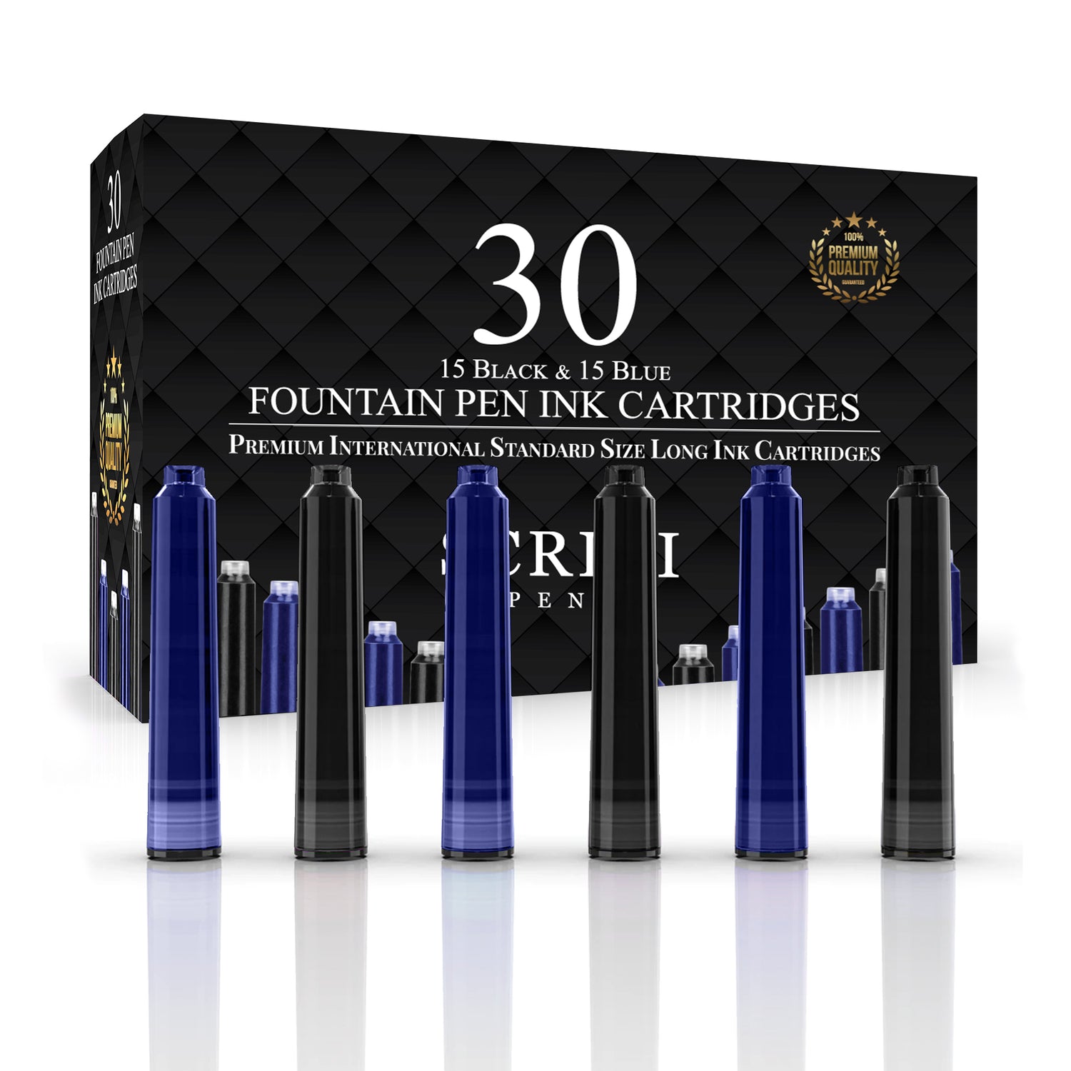 SCRIVI Ink Cartridges- 30 Pack