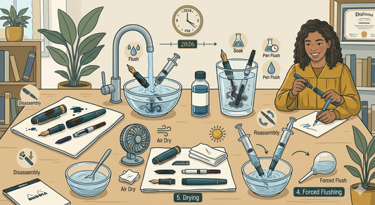 What Do You Need to Clean a Fountain Pen?