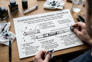 Why Your Fountain Pen Leaks: Every Cause and How to Fix It (2026)