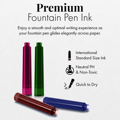SCRIVI PENS Ink Cartridges- 30 Pack