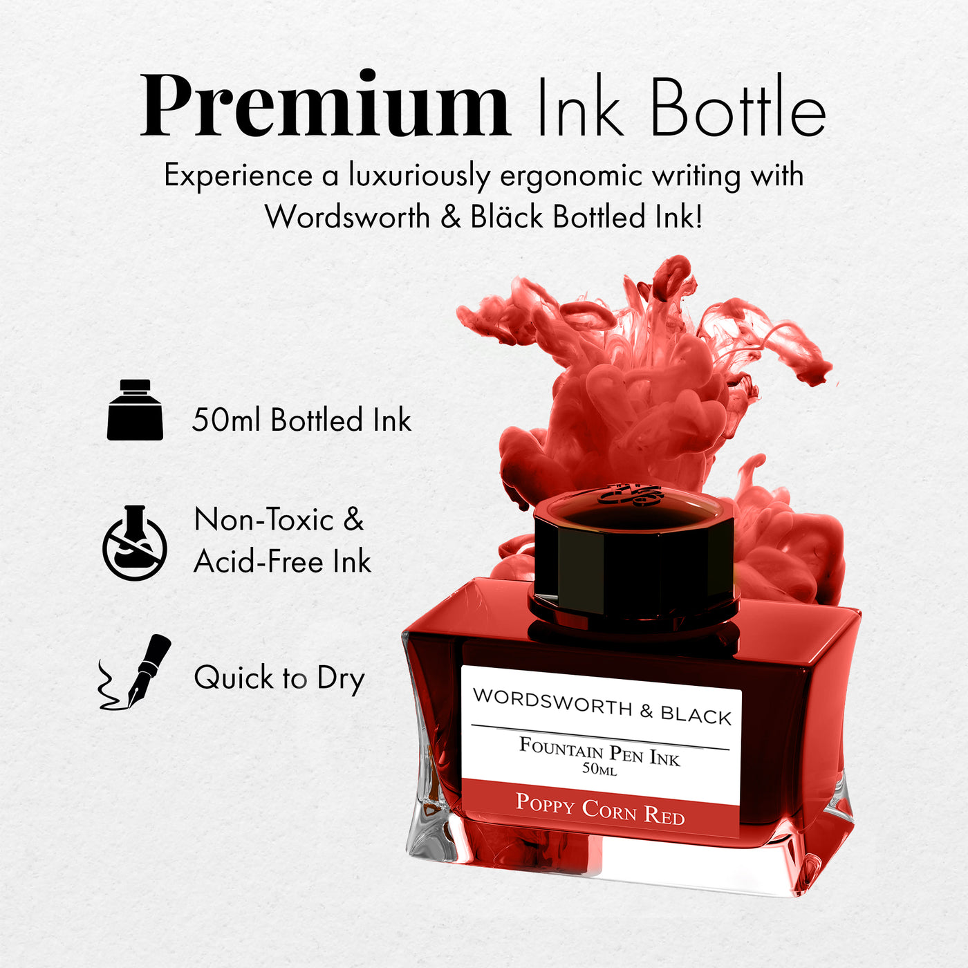 Fountain Pen Ink Bottle – wordsworthandblack