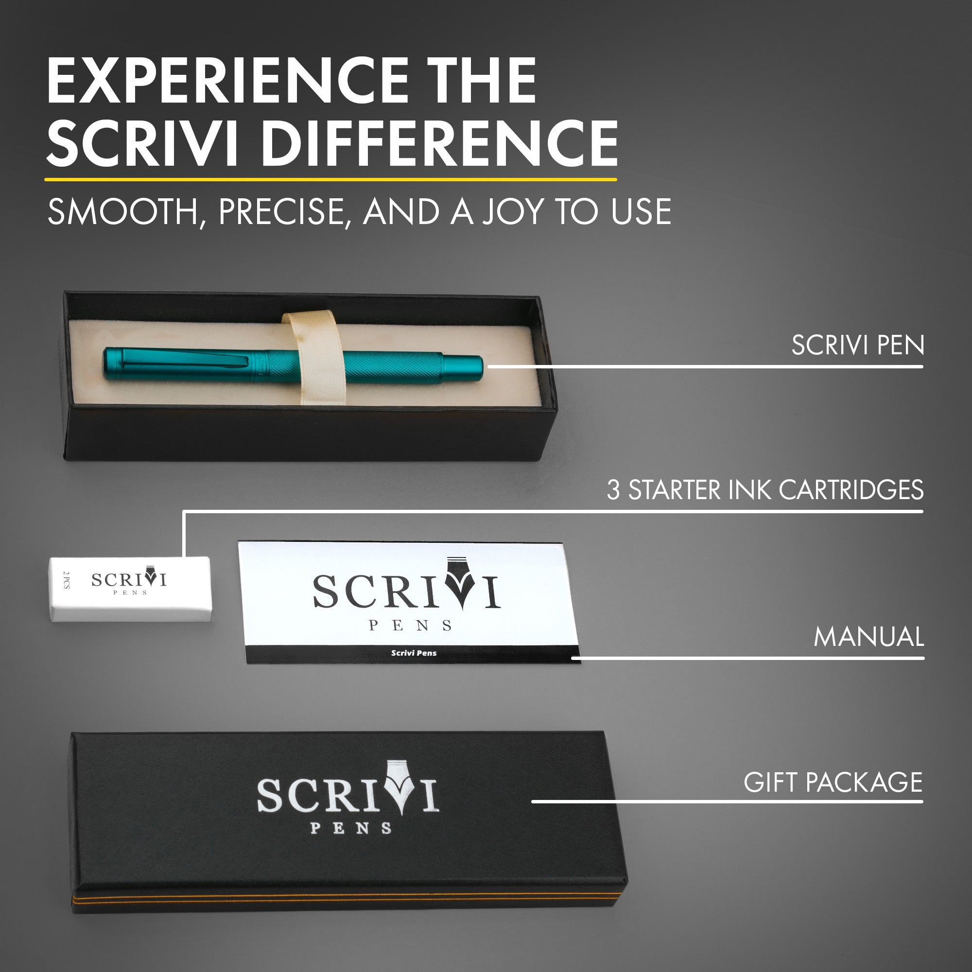 Scrivi - Artistry Fountain Pen Set