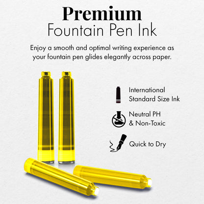 24 Pack Fountain Pen Ink Refills
