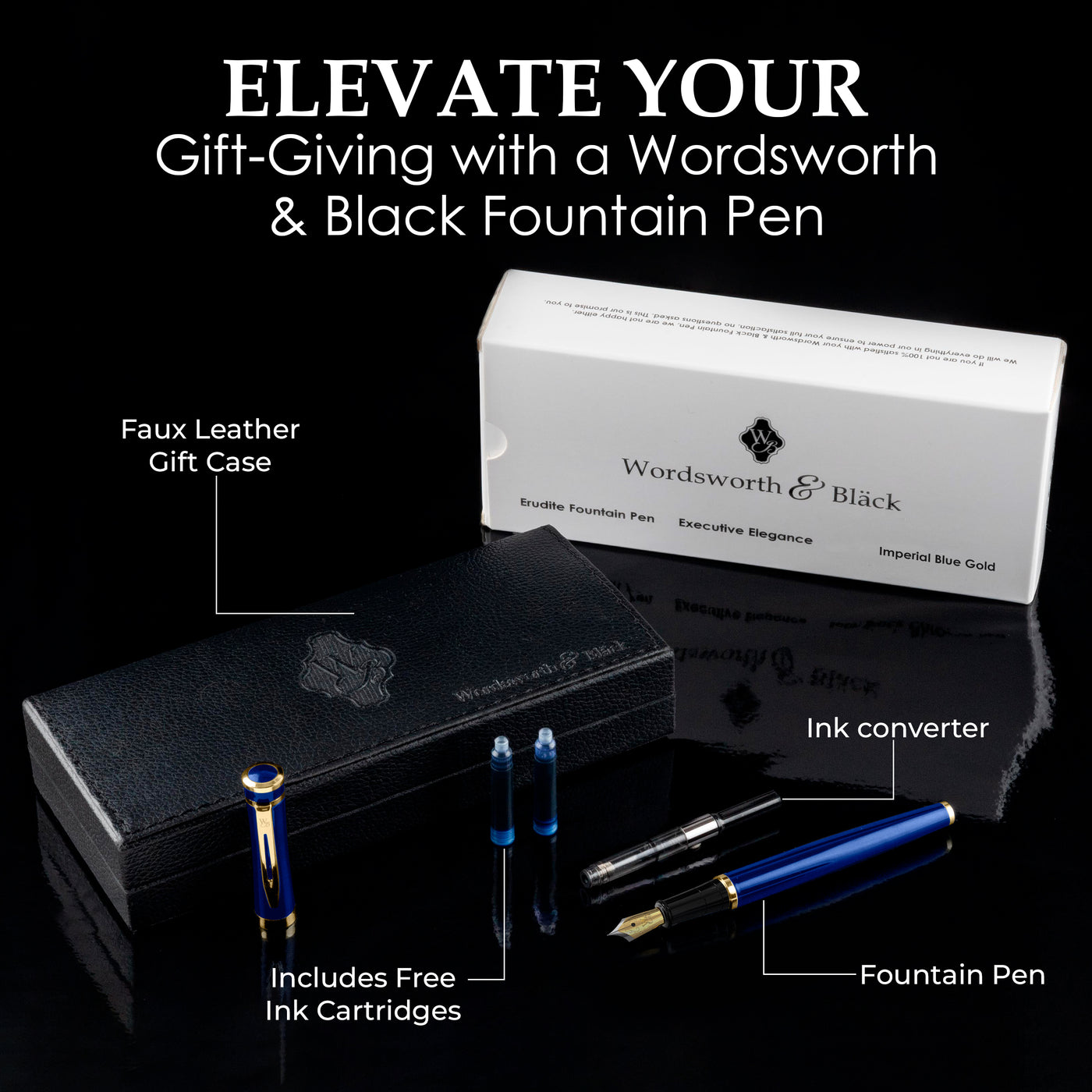 Erudite Fountain Pen Set