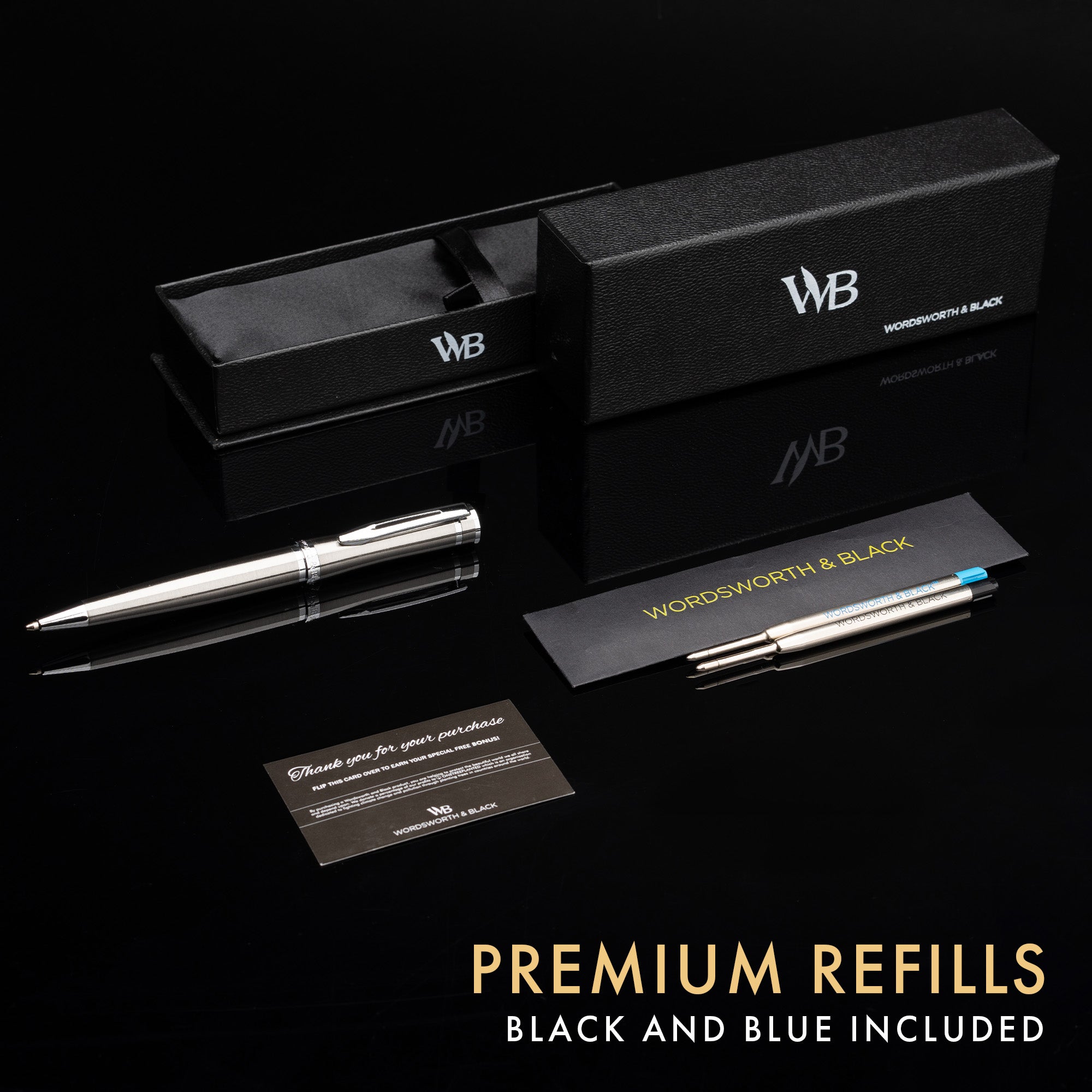 ERUDITE BALLPOINT PEN METAL - GIFT BOX