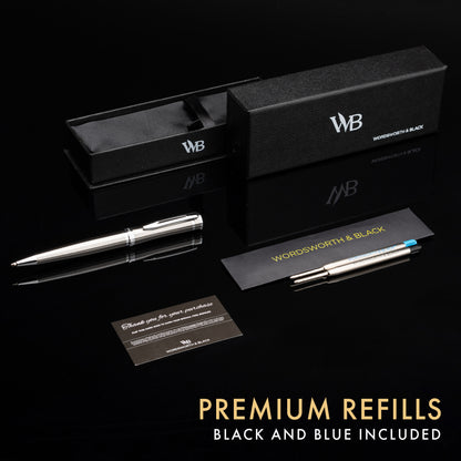 ERUDITE BALLPOINT PEN METAL - GIFT BOX