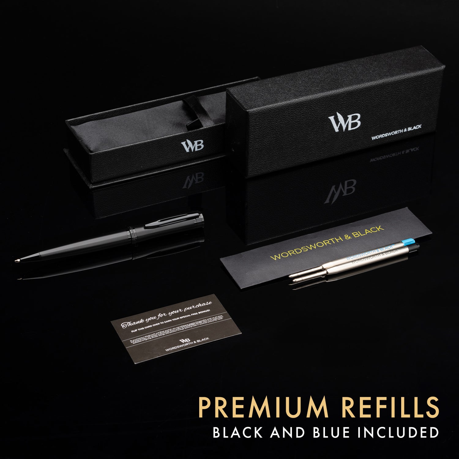 ERUDITE BALLPOINT PEN METAL - GIFT BOX