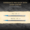 ROLLERBALL INK REFILL (FINE/MEDIUM, BLACK/BLUE)