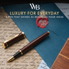 ERUDITE ROLLERBALL PEN METAL - GIFT BOX