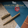 ERUDITE ROLLERBALL PEN METAL - GIFT BOX