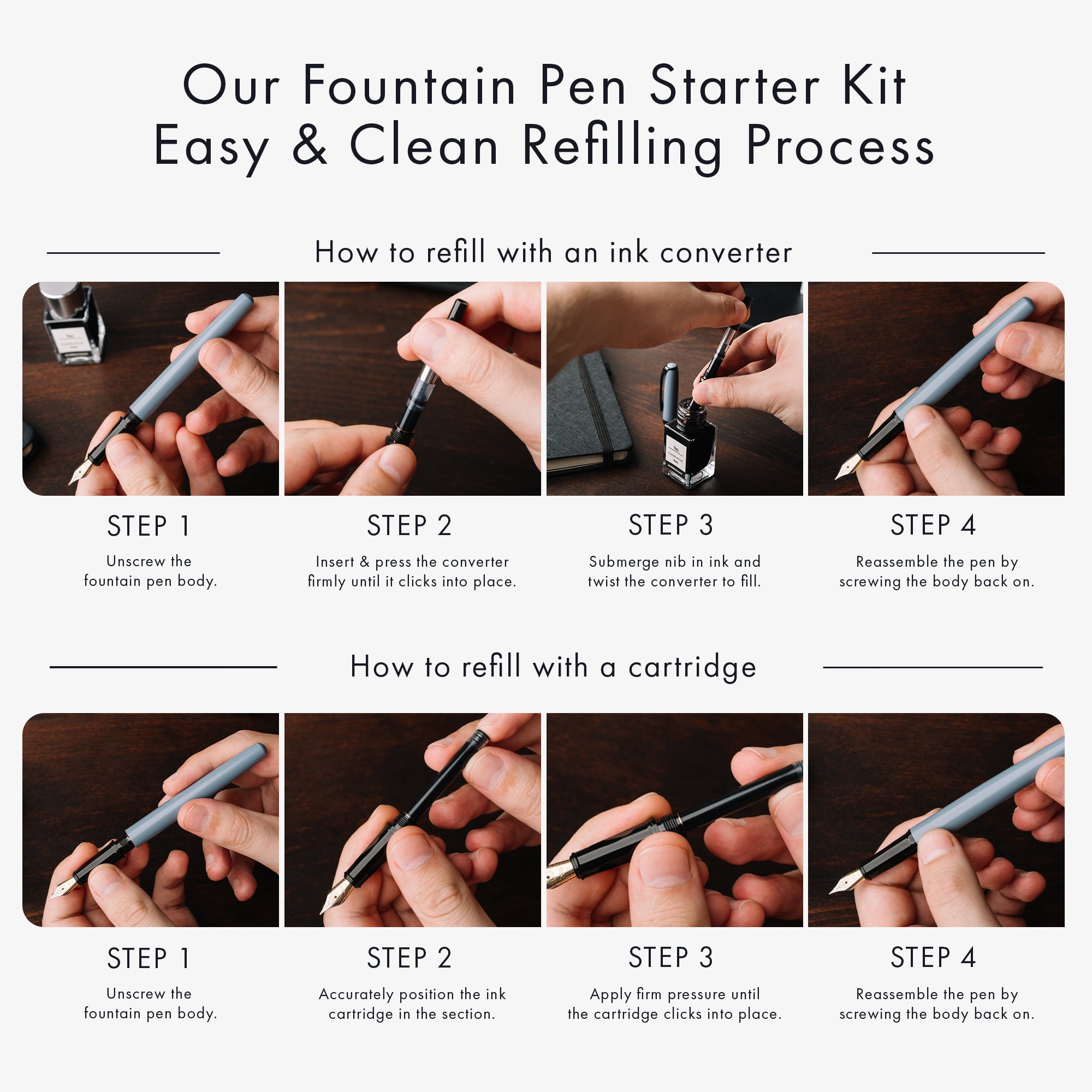 FOUNTAIN PEN STARTER KIT
