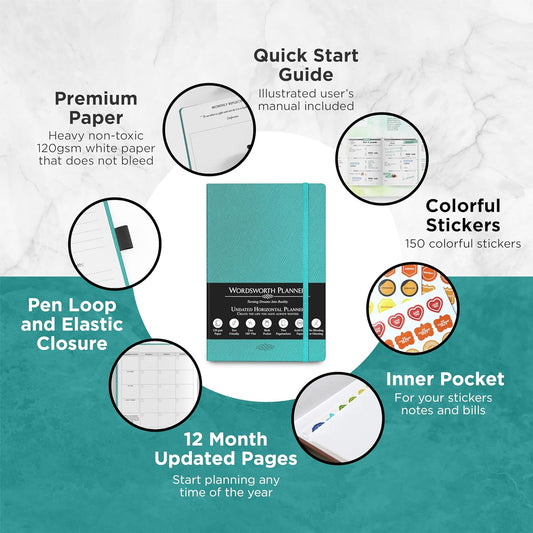 SMALL HORIZONTAL PLANNERS