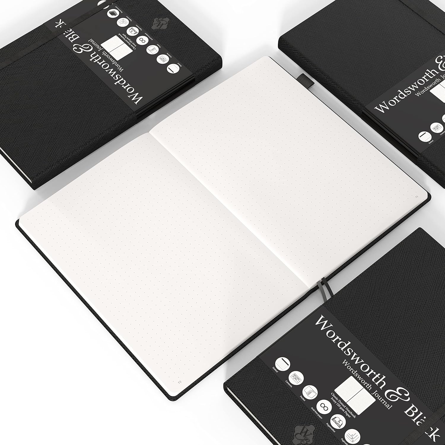 Gray Classic Dotted Journals For Sale | Buy Colorful