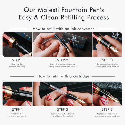 Majesti Fountain Pen Set