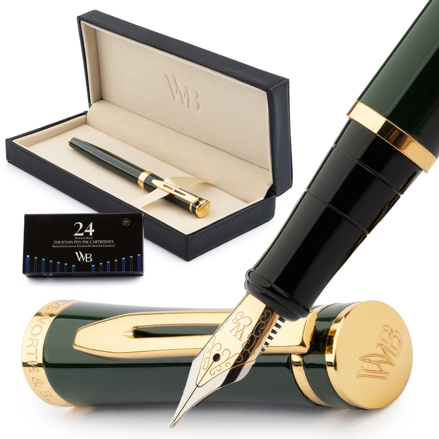 Erudite Fountain Pen Set