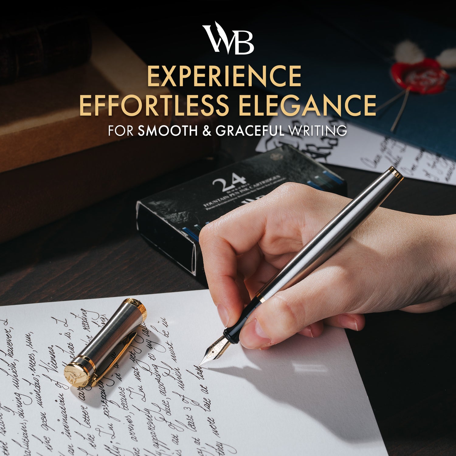 Erudite Fountain Pen Set