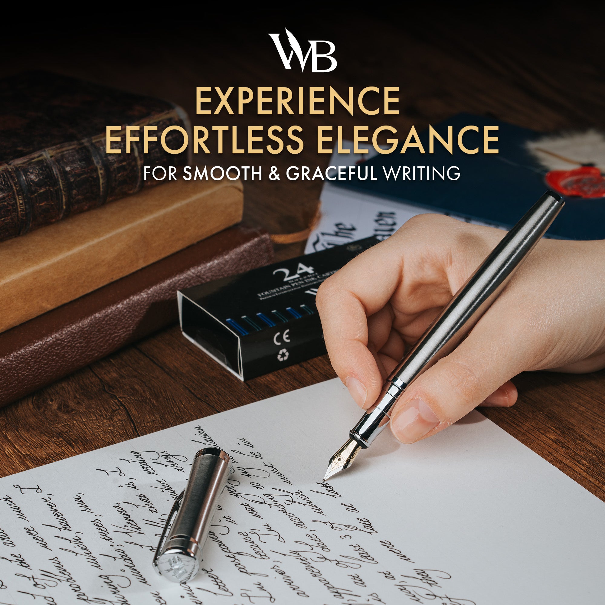 Erudite Fountain Pen Set