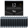 12 PACK FOUNTAIN PEN INK REFILLS