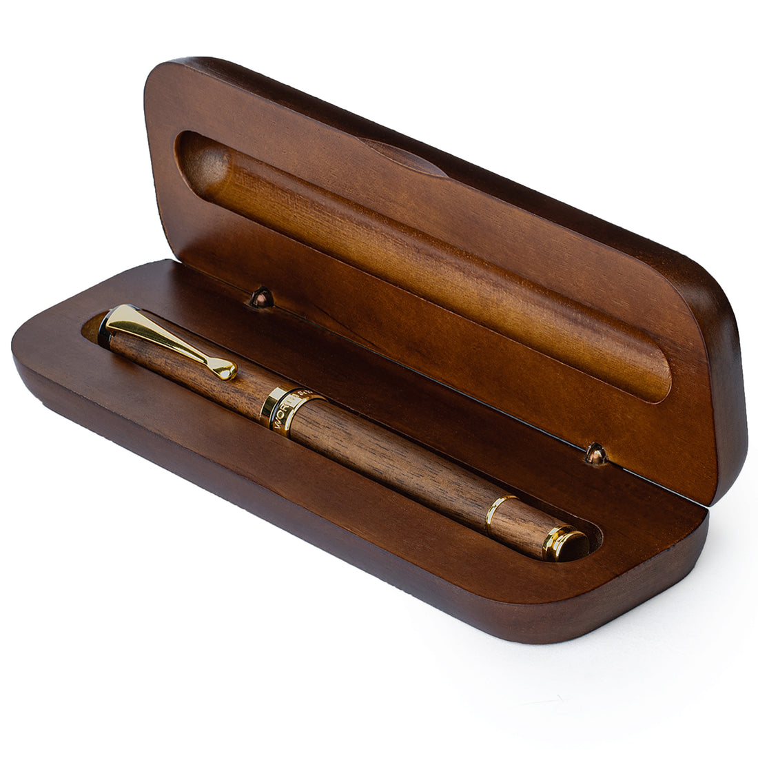 CREST ROLLERBALL PEN WOOD - GIFT BOX