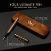 CREST ROLLERBALL PEN WOOD - GIFT BOX