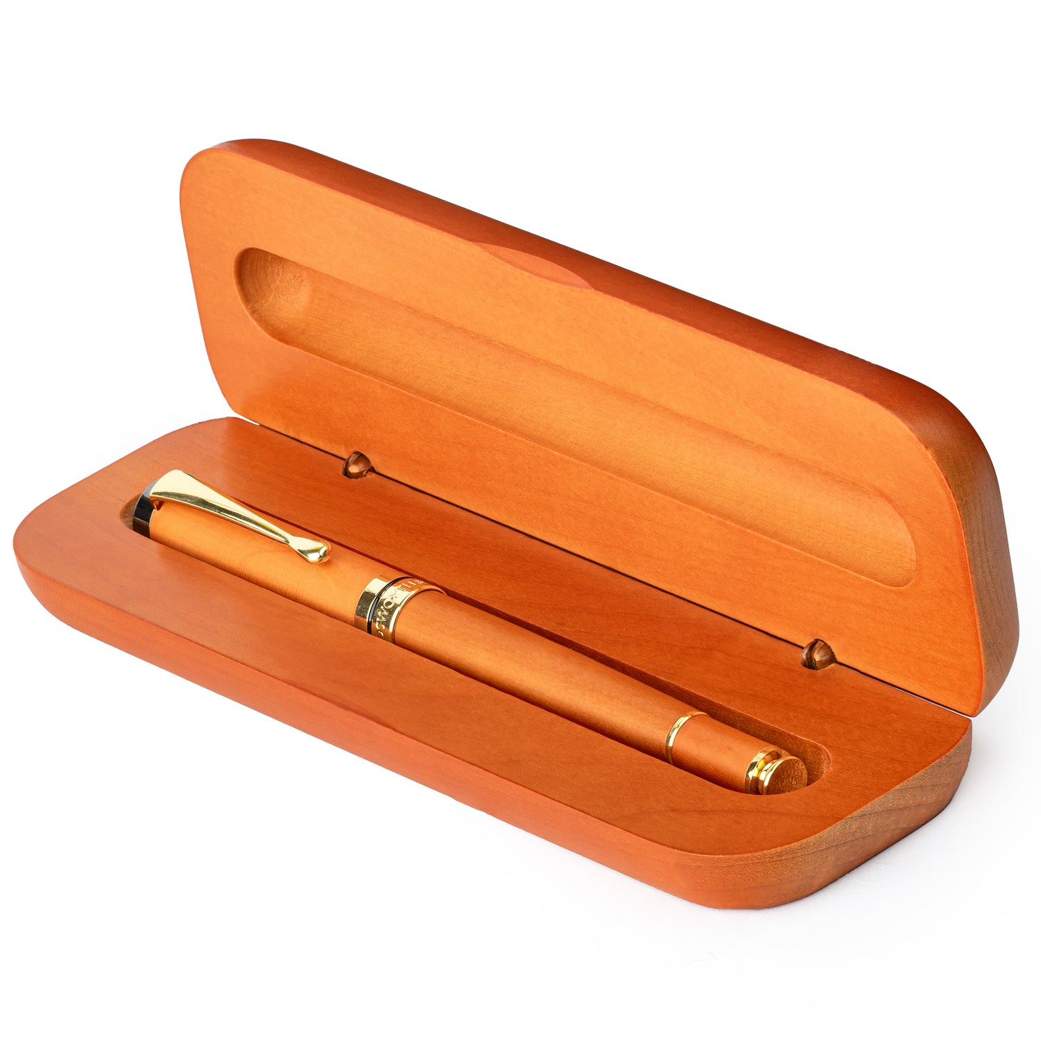 CREST ROLLERBALL PEN WOOD - GIFT BOX