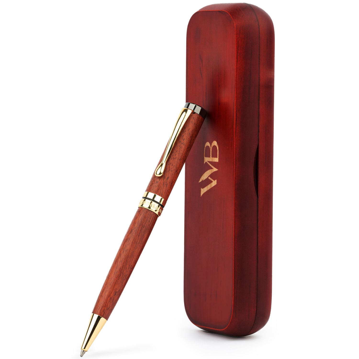 CREST BALLPOINT PEN WOOD - GIFT BOX