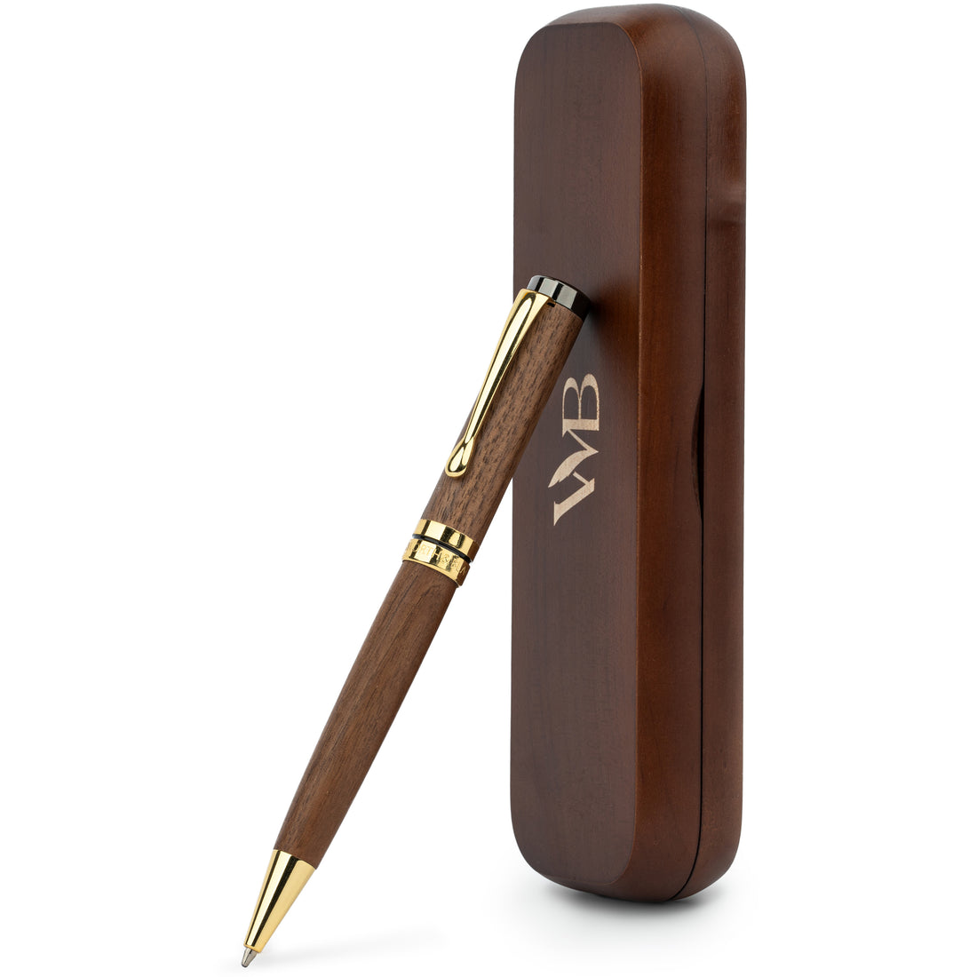 CREST BALLPOINT PEN WOOD - GIFT BOX