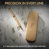 CREST MECHANICAL PENCIL WOOD - GIFT BOX