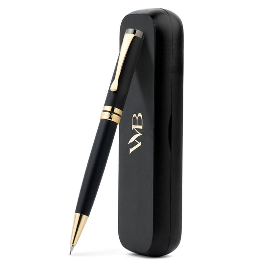 CREST MECHANICAL PENCIL WOOD - GIFT BOX