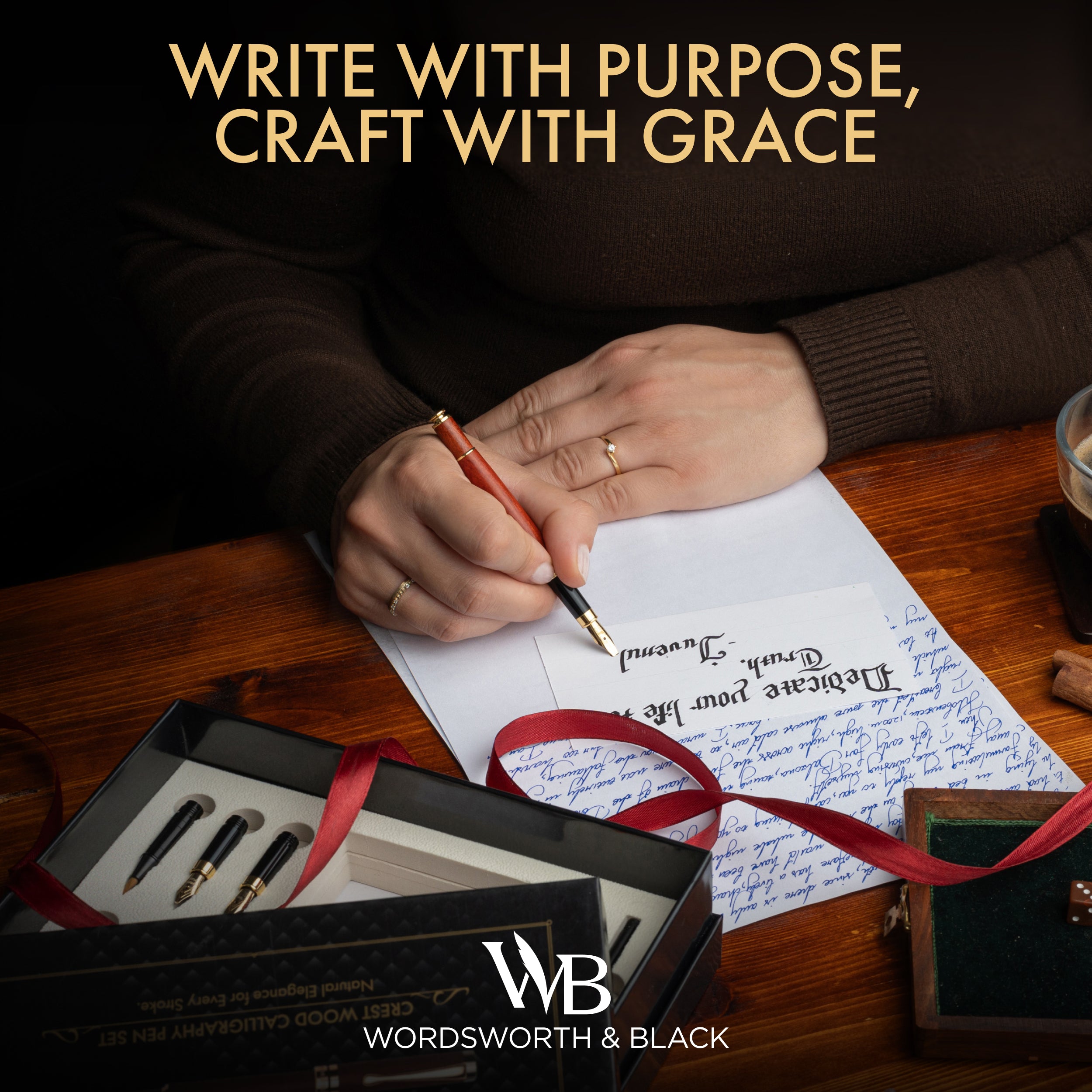 CREST CALLIGRAPHY PEN GIFT SET