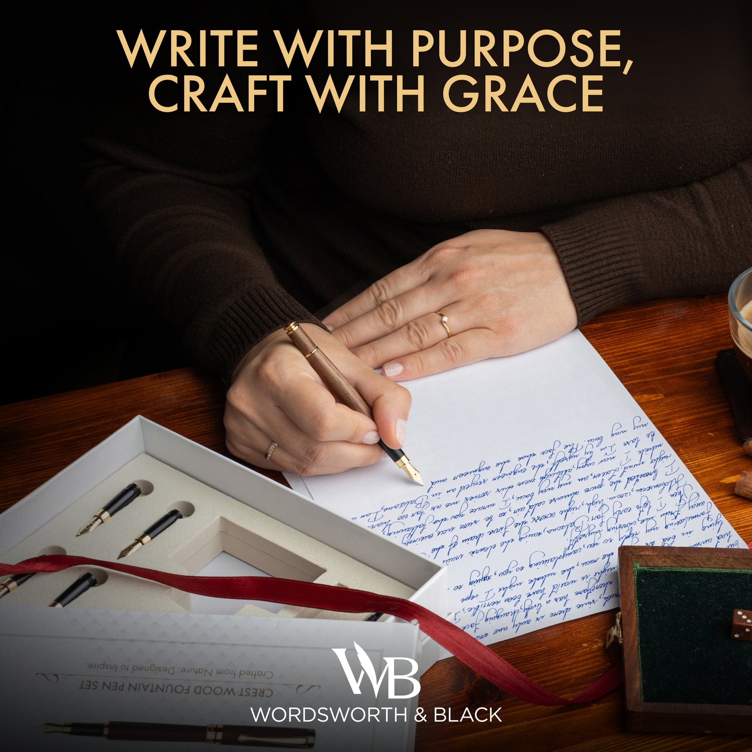 CREST FOUNTAIN PEN GIFT SET