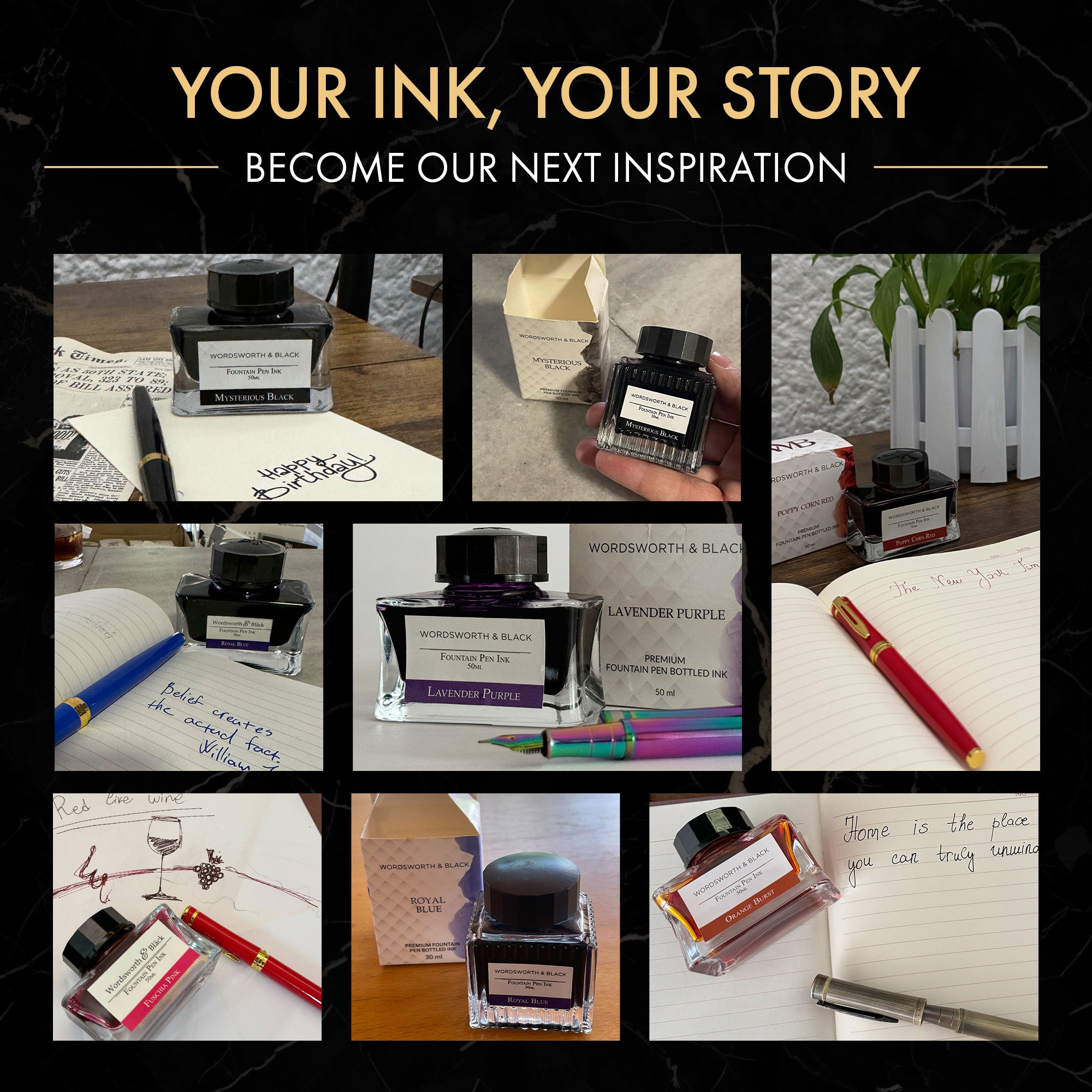 FOUNTAIN PEN INK BOTTLE