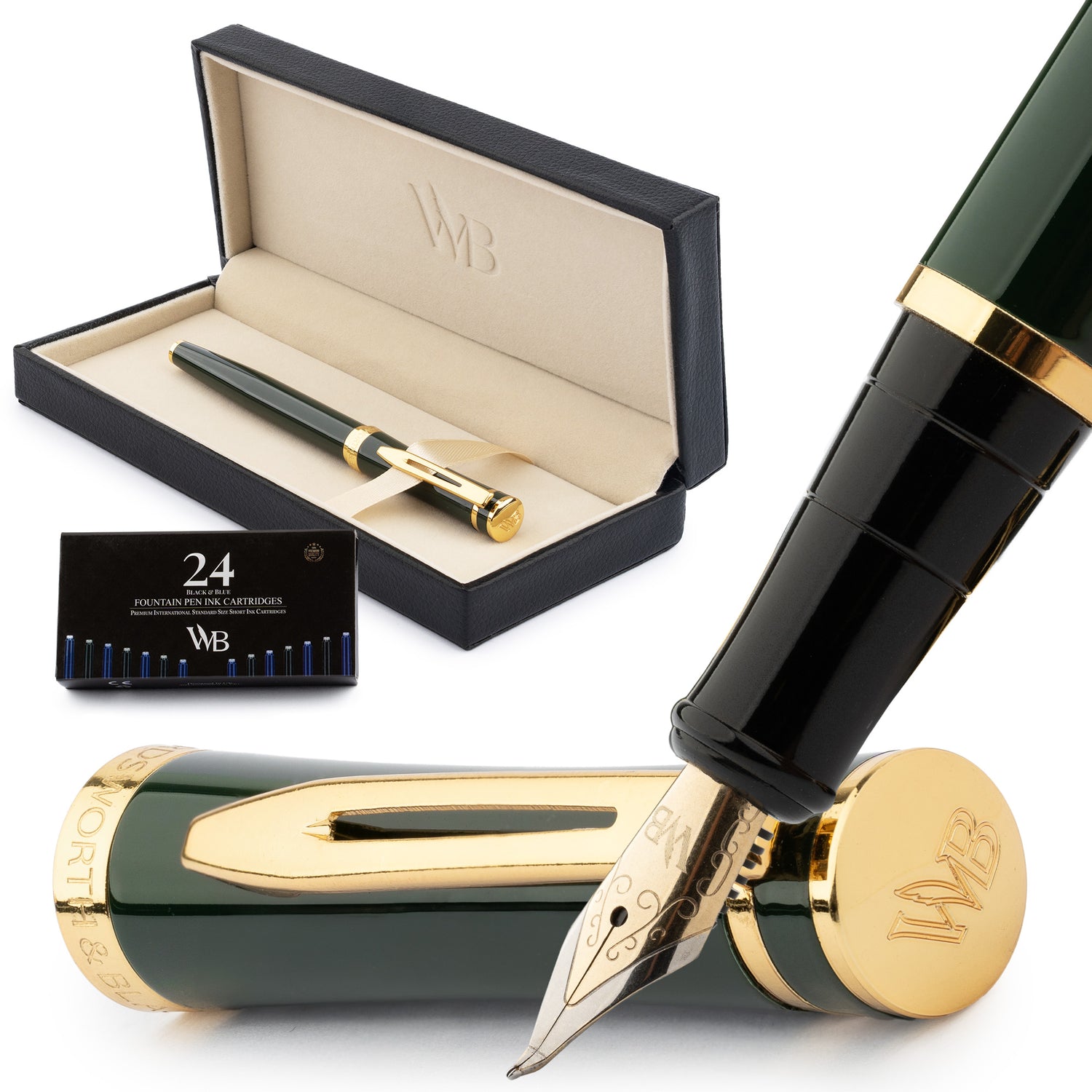 Erudite Fountain Pen Set