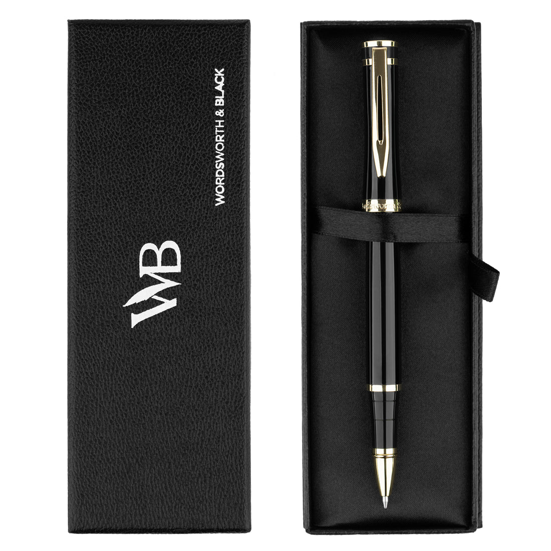 ERUDITE ROLLERBALL PEN METAL - GIFT BOX