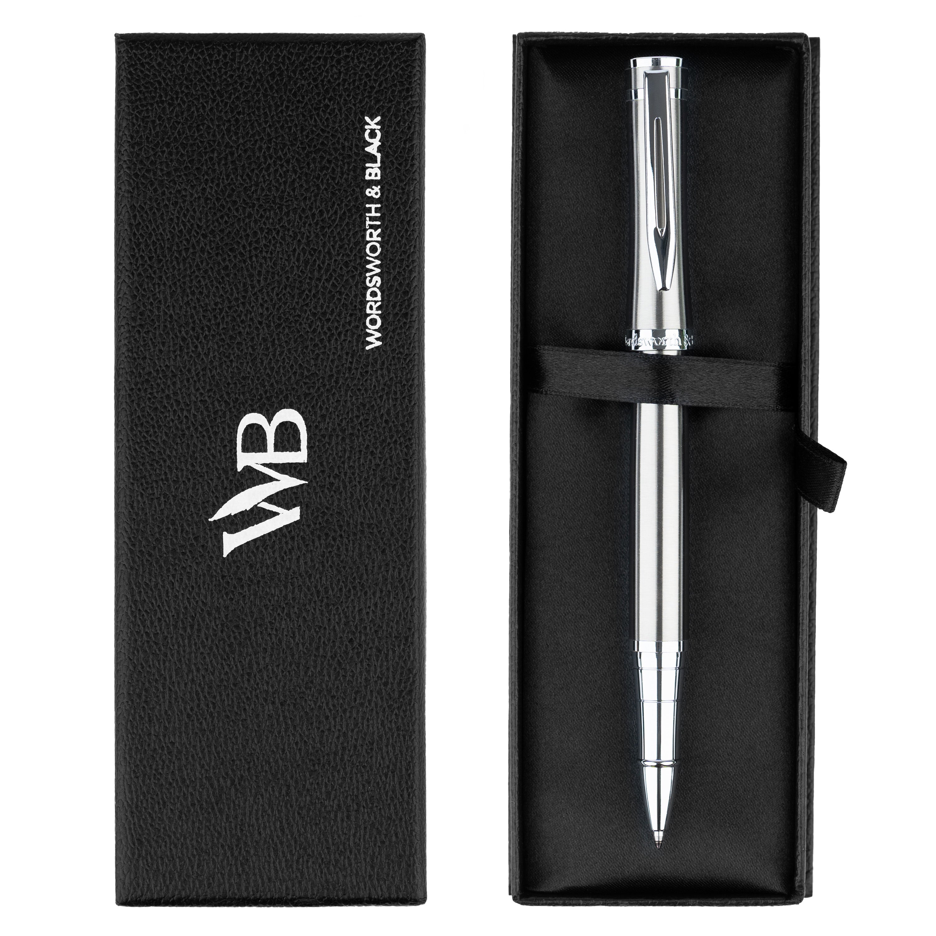 ERUDITE ROLLERBALL PEN METAL - GIFT BOX