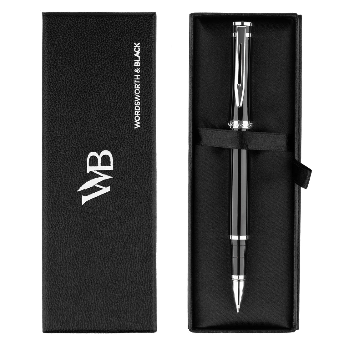 ERUDITE ROLLERBALL PEN METAL - GIFT BOX